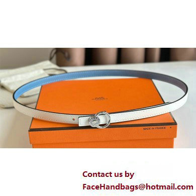 Hermes mini laquee belt buckle & Reversible leather strap 13 mm 10 2023